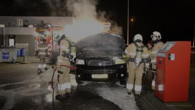 Brandweer blust busje