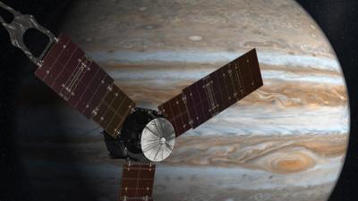 NASA-sonde Juno veilig aangekomen bij Jupiter