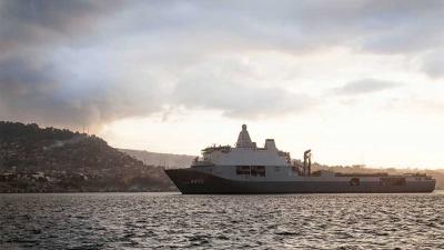 Elektromotor marineschip Karel Doorman defect