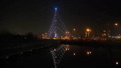 Ook 2014 weer grote kerstboom bij IJsselstein