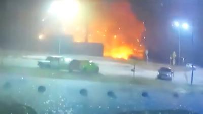 doden door bombardement op een winkelcentrum Kiev