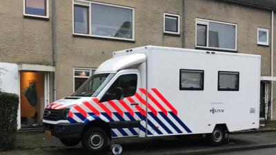 Onderzoek in woning Kometenstraat