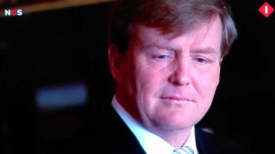 Televisietoespraak Koning Willem-Alexander:ramp heeft diepe wond geslagen in samenleving 