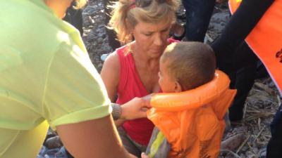 De chaos en wanhoop door de ogen van Annemarie Koevoet op het Griekse eiland Kos