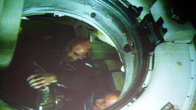 Soyuz-ruimtecapsule van André Kuipers ‘landt’ in Noordwijk