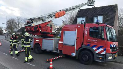 Brandweer in Boxtel van schoorsteenbrand naar schoorsteenbrand