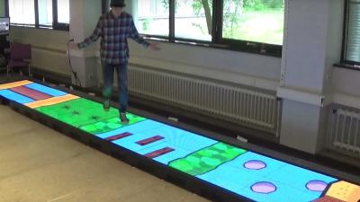 Revalideren wordt een stukje leuker door lopen op LED-vloer