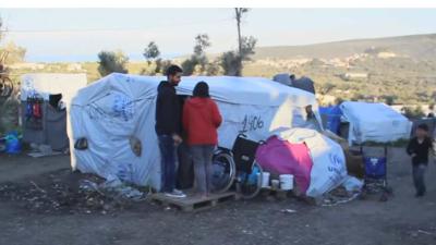 Griekenland: omstandigheden kamp Moria, Lesbos, onhoudbaar