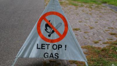 Gaslek op bedrijventerrein Rotterdam