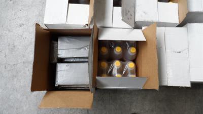 165 kilo cocaïne verstopt tussen limonadesiroop