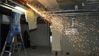 Verborgen kamertjes in loods blootgelegd 