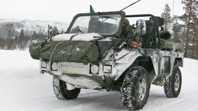 Het speciale voertuig Luchtmobiel dat vervangen moet worden 