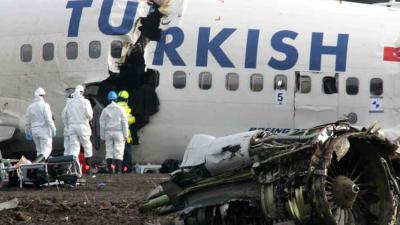 Passagiers Turks vliegtuig krijgen foto's vliegcrash op telefoon
