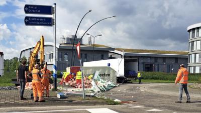 Varkensvlees op de weg