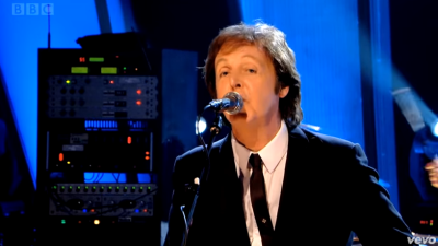 Paul McCartney staat op Pinkpop