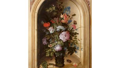 Mauritshuis verwerft zeldzaam bloemstilleven Roelant Savery