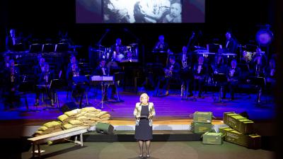 Minister Bijleveld tijdens toespraak