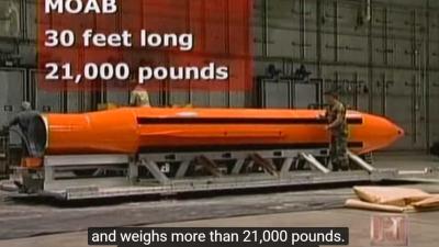 VS droppen 'MOAB' op IS in Afghanistan