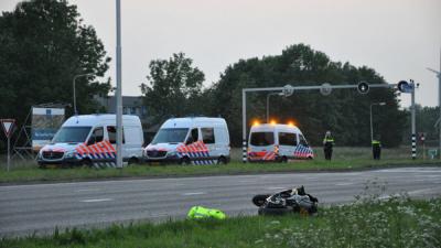 Twee gewonden na motorongeval in Spijkenisse 