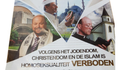 Verdachten verspreiden anti-homoflyer vervolgd