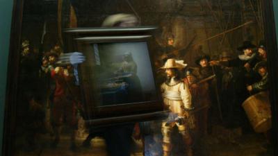 Onderzoek naar verouderingsverschijnselen schilderij de Nachtwacht