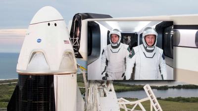 Lancering raket SpaceX afgeblazen