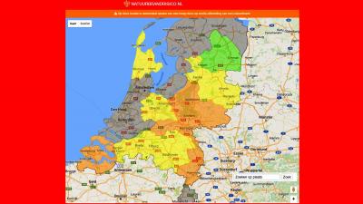 Code Oranje in delen van Nederland vanwege brandgevaar