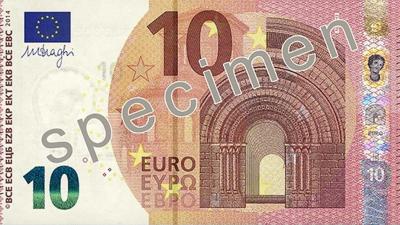 Foto van nieuwe 10-euro-biljet | ECB