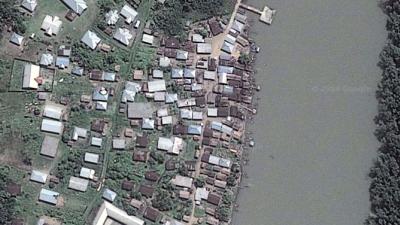 foto van stad Nigerdelta | Google Earth