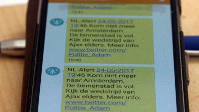 Politie: Versturen NL-Alert was nodig