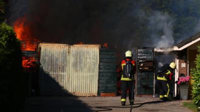 Garage in de as in Nooitgedacht