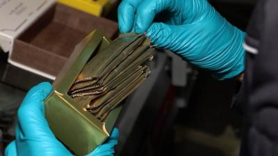 In beslag genomen producten