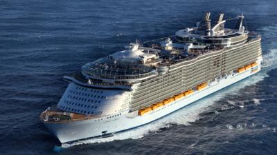 Grootste cruiseschip ter wereld komt naar Rotterdam