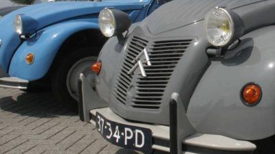 Foto van oldtimer lelijke eend DCV | Archief EHF