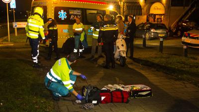 Gewonde bij ongeval met scooter in Rosmalen