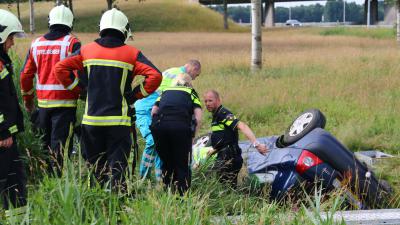 Gewonde bij ongeval N34 bij De Punt
