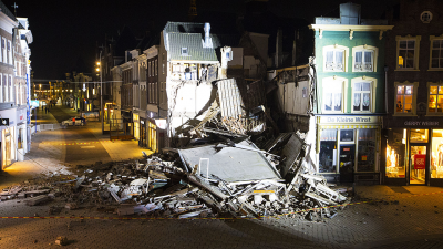 Geen gewonden bij ingestort gebouw Den Bosch