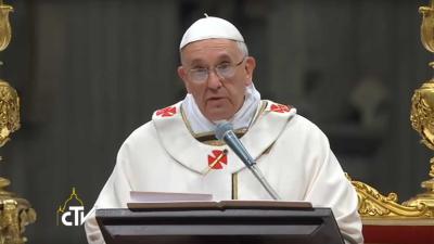 Paus roept op tot minder hebzucht en meer eenvoud