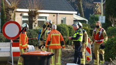 Brandweer doet onderzoek naar gaslek
