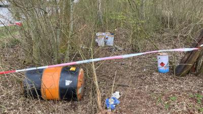 Gedumpt drugsafval