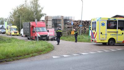 Hulpdiensten ter plaatse