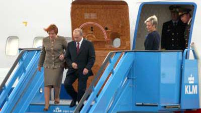 Foto van Vladimir en Ljoedmila Poetin | Archief EHF