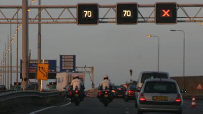 Foto van politie op motoren snelweg | Archief EHF