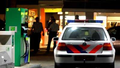 Foto van politie bij tankstation | Archief EHF