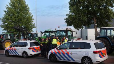 politie-tractoren