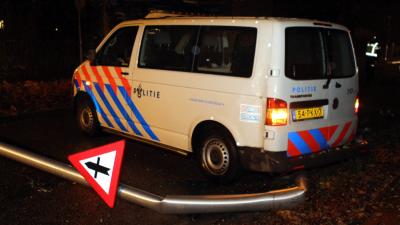 Politieauto betrokken bij aanrijding in Rijen