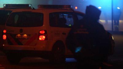 Vuurwerk woning ingegooid