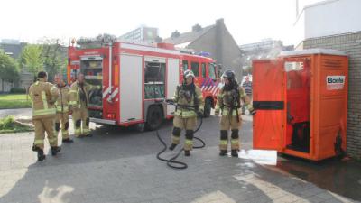 foto van brand in wc | Flashphoto | www.flashphoto.nl