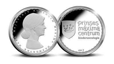 Zilveren Prinses Máxima Centrum Penning voor Koningin Máxima