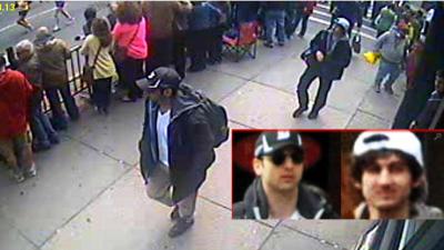 foto van verdachten Boston aanslag | Bon